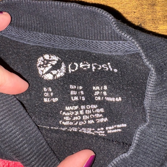 Pepsi Black Sweater - Picture 2 of 2